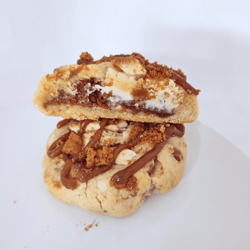 Biscoff White Choc Chunk Cookie (12 Cookies)